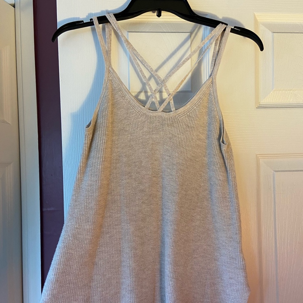 CRISS CROSS AMERICAN EAGLE SWEATER TANK